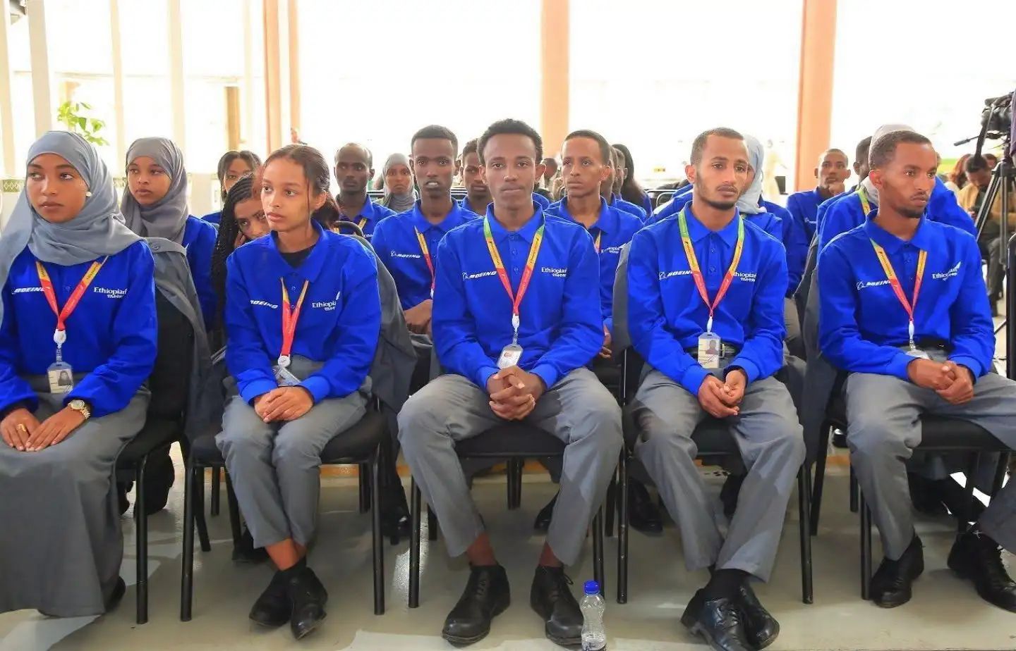 የኢትዮጵያ አየር መንገድ ከቦይንግ ጋር በመተባበር ያሰለጠናቸውን የSTEM ፕሮግራም ተማሪዎች አስመረቀ