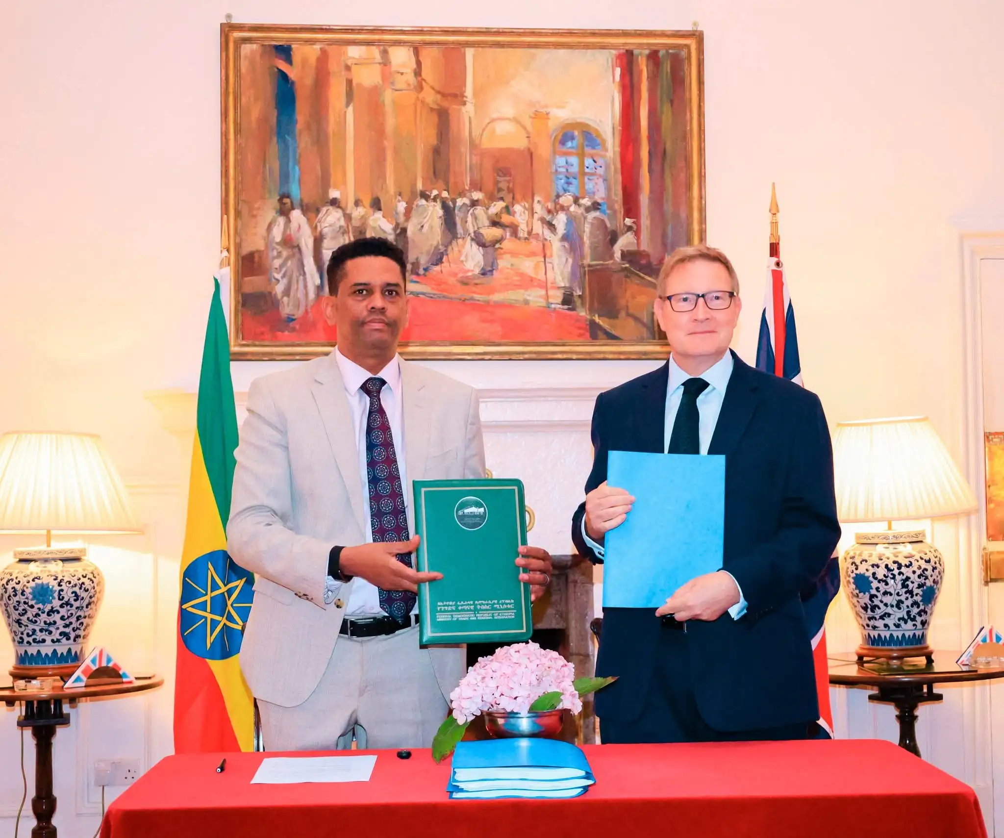 Ethiopia, United Kingdom Sign Landmark WTO Bilateral Trade Accord