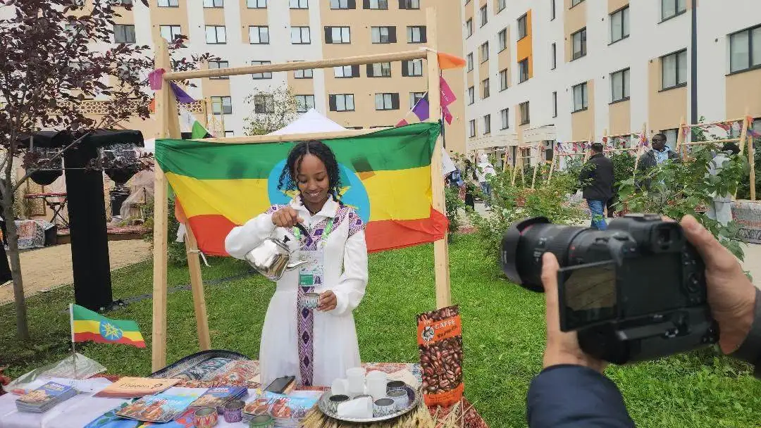 የኢትዮጵያ ወጣቶች በሩሲያ የዓለም ወጣቶች ፌስቲቫል ላይ የሀገራችንን ውብ ባህል እያሳዩ ነው