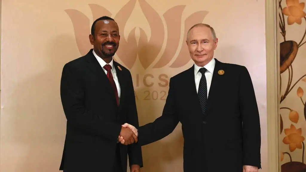 Ethiopia, Russia Deepen Ties Through BRICS, as Leaders Meet in New Delhi