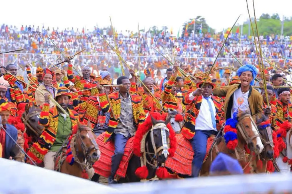 የጋሞ ብሔረሰብ የዘመን መለወጫ በዓል “ዮ ማስቃላ” ድምቀት