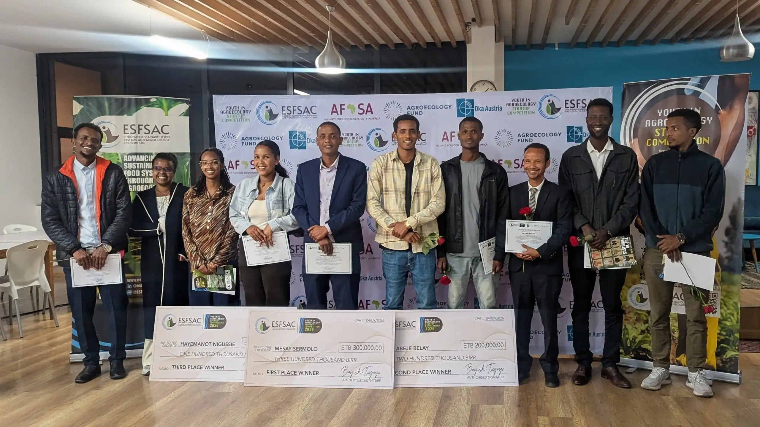 Youth Innovations Drive Ethiopia’s Sustainable Food-System Transformation: ESFSAC