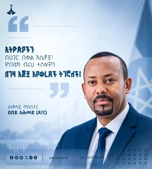 “ኢትዮጵያችን በሀገር በቀል እሴቶቿ፣ የነገውን ብሩህ ተስፋዋን በገዛ እጆቿ እየቀረጸች ትገኛለች!”  ጠቅላይ ሚኒስትር ዐቢይ አሕመድ (ዶ/ር)